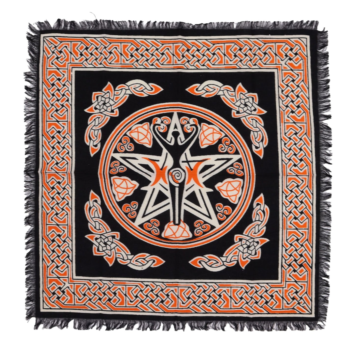 Esoteric Fringed Altar Cloth - Earth Mother